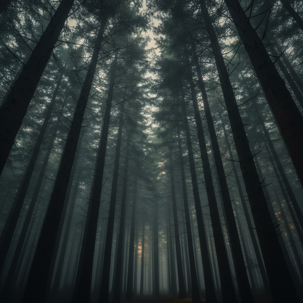 Stable Official Forest Background - Dark Atmospheric Aesthetic