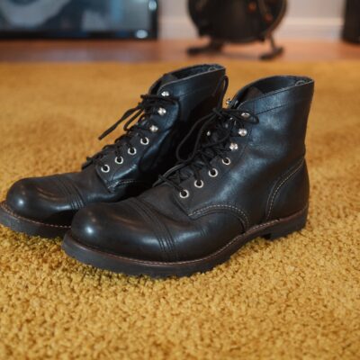 Red Wing Shoes Iron Ranger 8114 42.5 / US9.5 Customized Vibram Sole