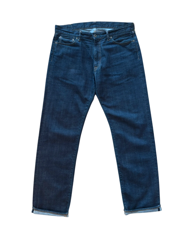 Japan Blue Jeans JB0522 selvedge denim jeans W34 front view, curated secondhand from Stable Studios