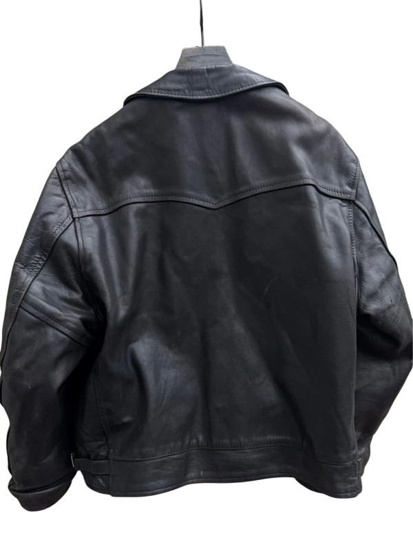 Aero Leather Co. Highwaymen Leather Jacket 44 back view.