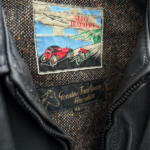Aero Leather Co. Highwaymen Leather Jacket 44 detail view.