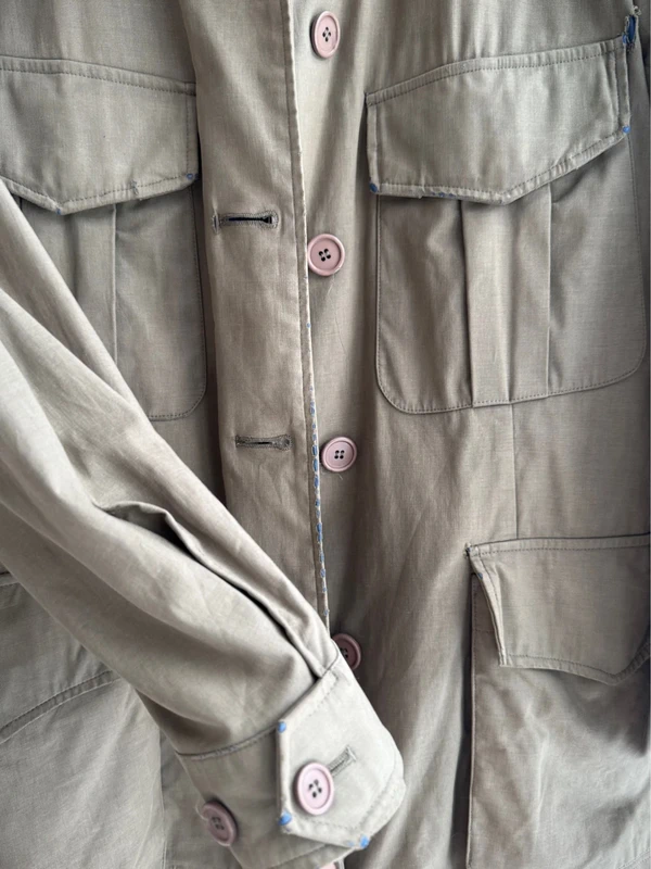Left Field by Massimo Osti Field Jacket 44 detail view. curated secondhand from Stable Studios