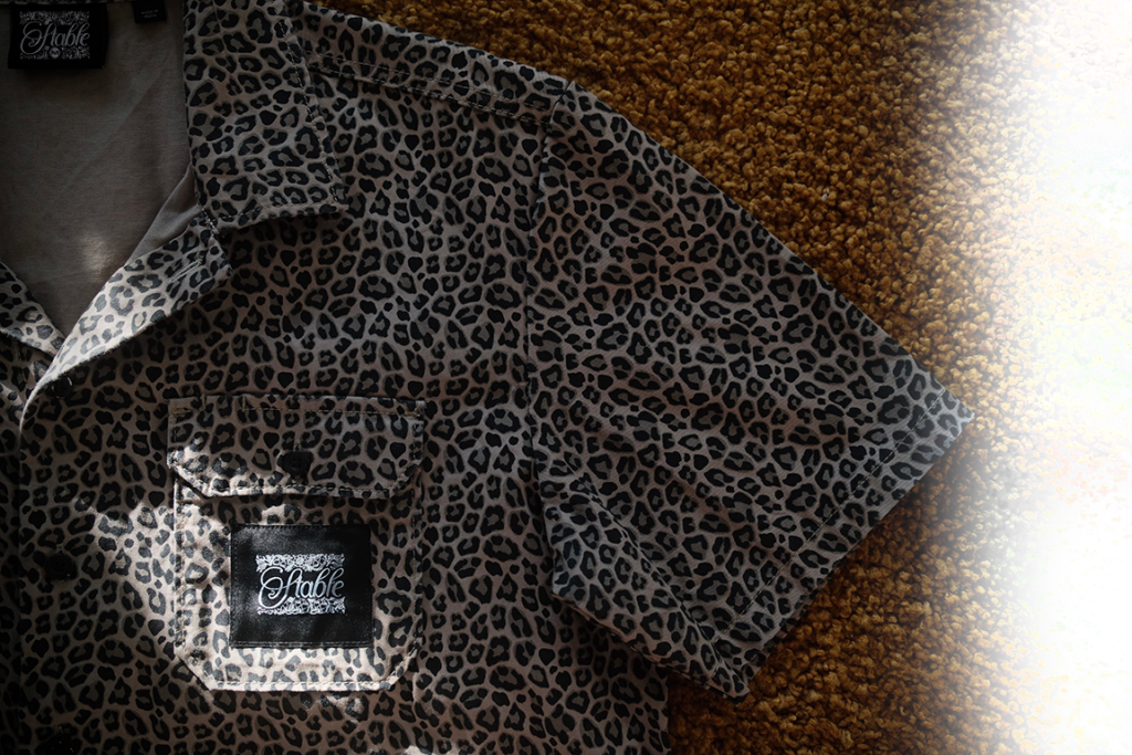 Stable Originals Leo Shirt – premium leopard print shirt from the Originals collection