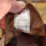 Red Wing Shoes Iron Ranger 8083 41 detail view. curated secondhand from Stable Studios